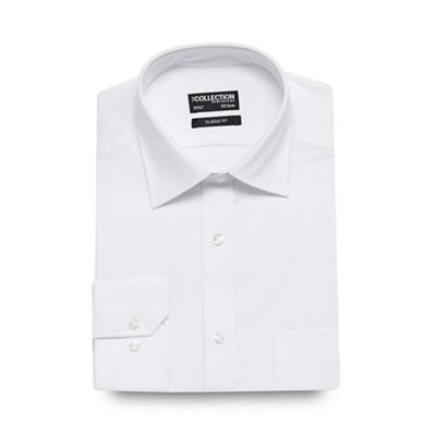 The Collection White cotton twill shirt